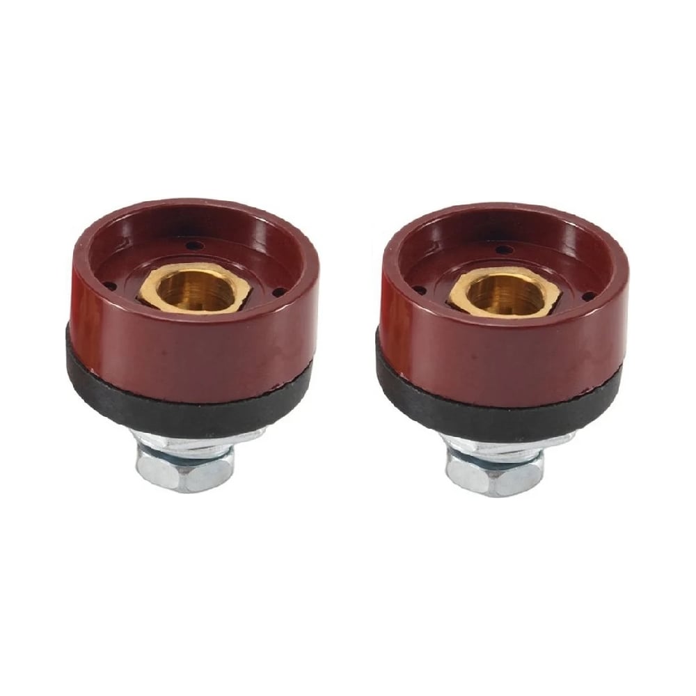 Изображение товара Панельная розетка энаргит П70-95-2-Б-Р 70-95мм Red 2 шт