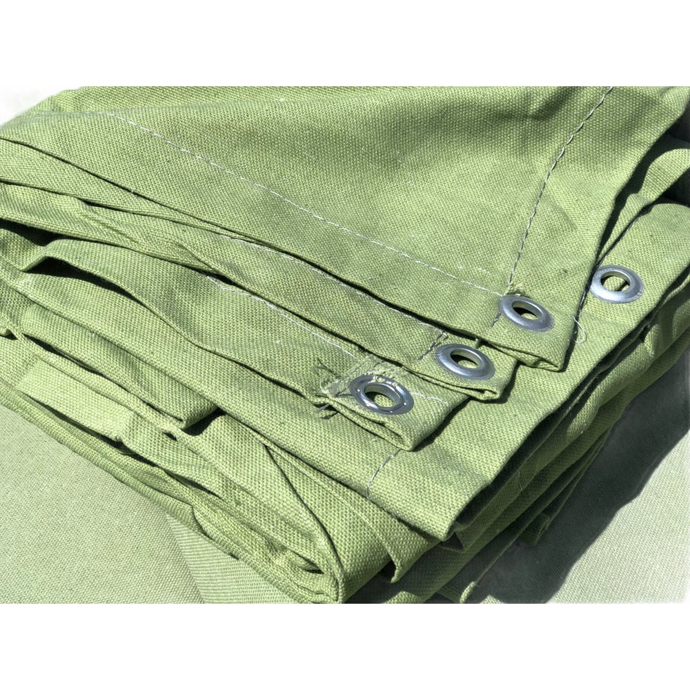 Изображение товара Брезентовый полог 2. 3х3 м OP - водоупорный и огнеупорный