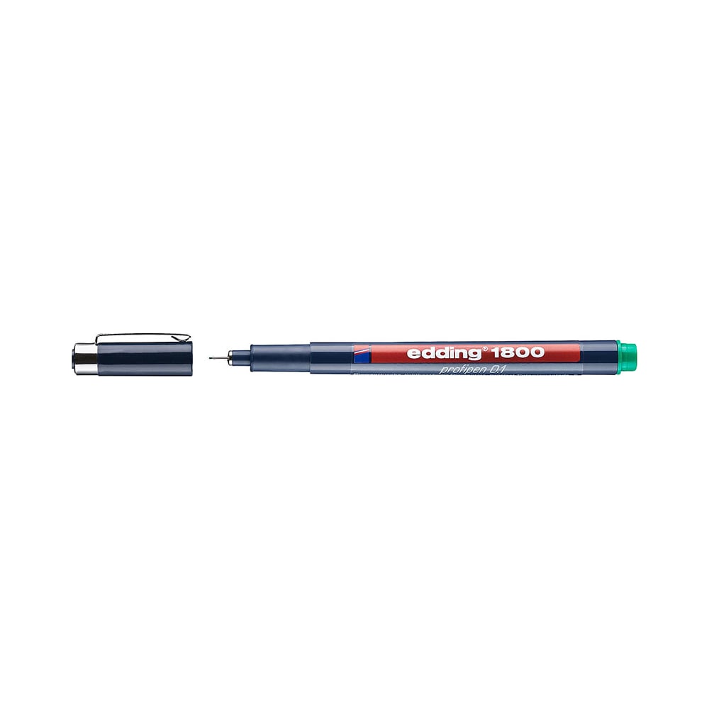 Капиллярная ручка-фломастер для черчения EDDING ручка кисть капиллярная набор faber castell pitt artist pen brush 6 ов пастельные тона