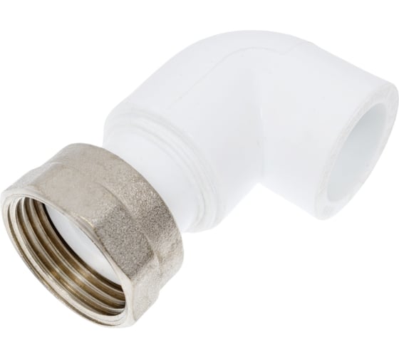 Изображение товара Угольник РВК ПП с накидной гайкой D25-1 021103