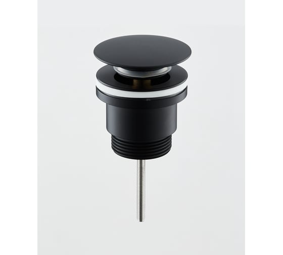 Изображение товара Черный донный клапан универсальный BOND для раковины BV0388