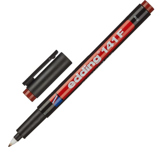 Изображение товара Перманентный маркер для проекторных пленок EDDING круглый наконечник, 0.6 мм, коричневый E-141#7 1183499