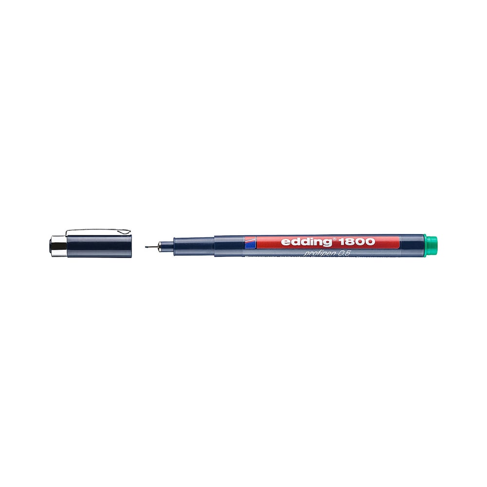 Капиллярная ручка-фломастер для черчения EDDING капиллярная трубка ewm captub l 118 mm ø ≤ 2 0 mm 5 шт [094 007515 00000]