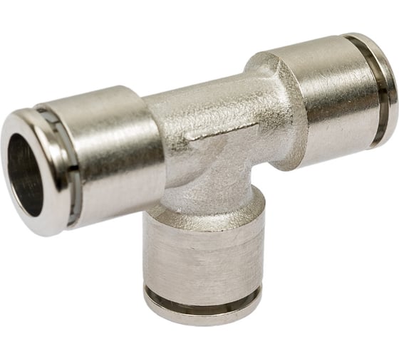 Изображение товара Фитинг Т-образный латунь 10 мм CDC Pneumatics BUT1000