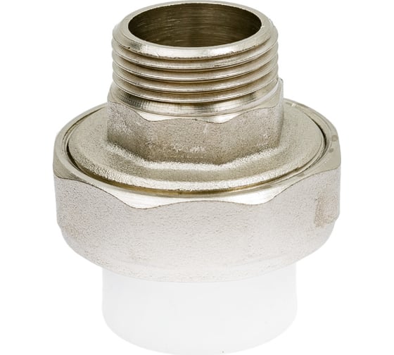 Изображение товара Комбинированная муфта РВК разъемная, раструбная ПП D25-3/4 НР 020570