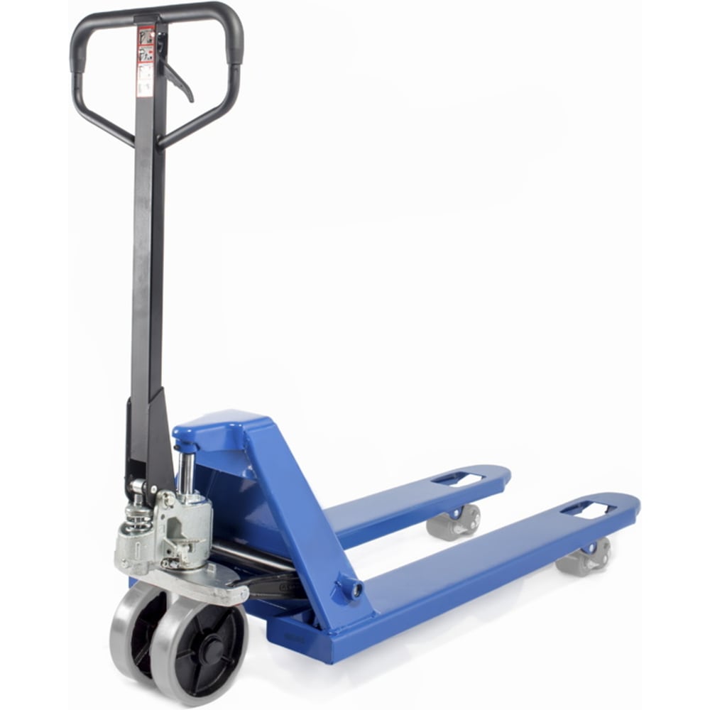 Изображение товара Гидравлическая тележка TOR 2500 кг серия D модель 1050766 с резиновыми колесами