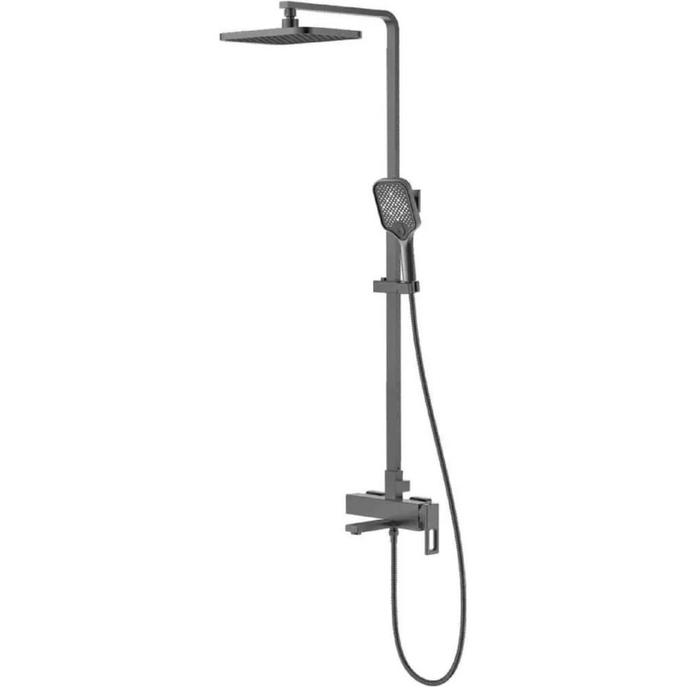 Изображение товара Душевая стойка GERHANS K19127D со смесителем регулируемая высота современный дизайн