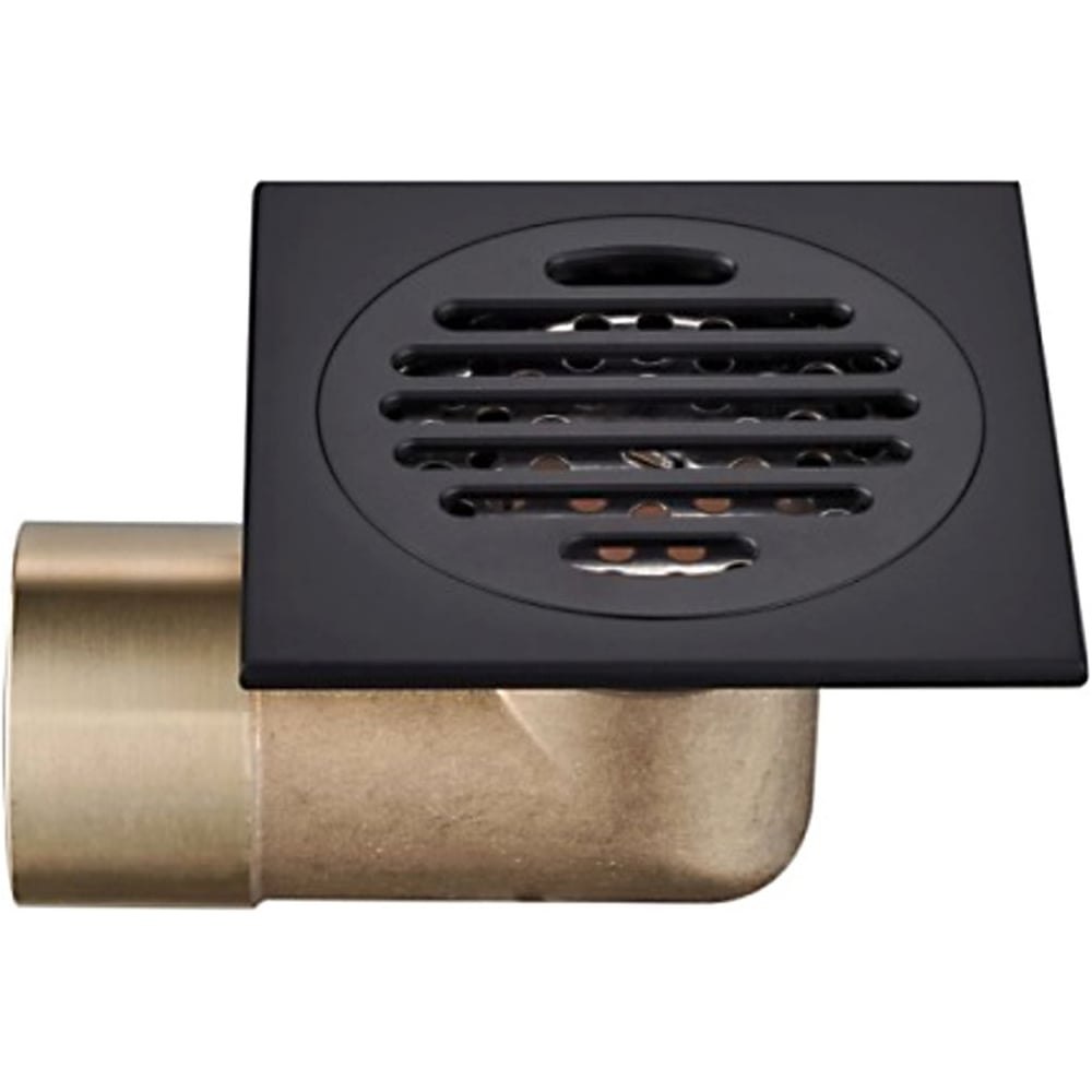 Изображение товара Душевой трап GERHANS K80510B-10 сухой затвор, латунь и нержавеющая сталь