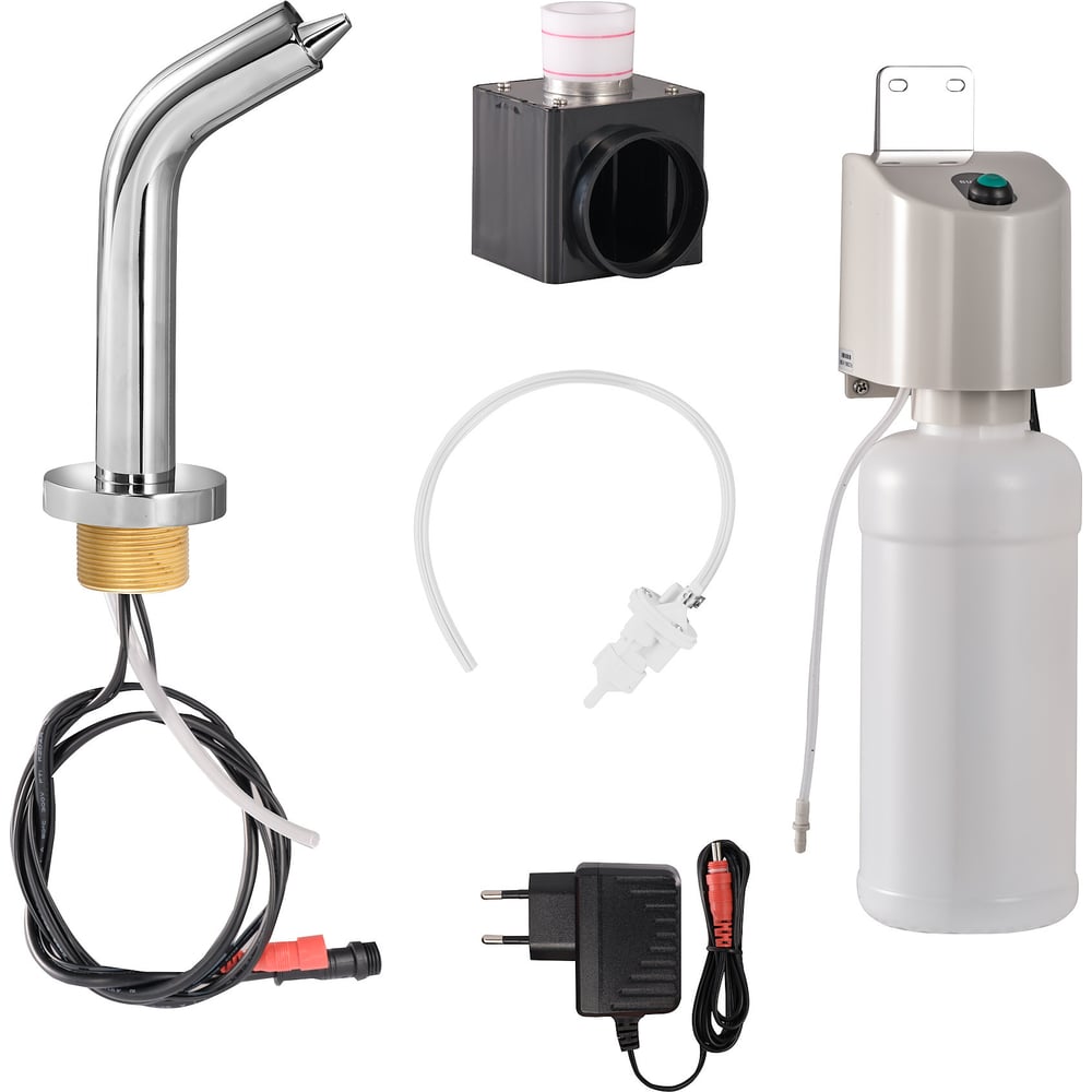 Изображение товара Дозатор для жидкого мыла MERIDA сенсорный встроенный латунный 1 л DWP108