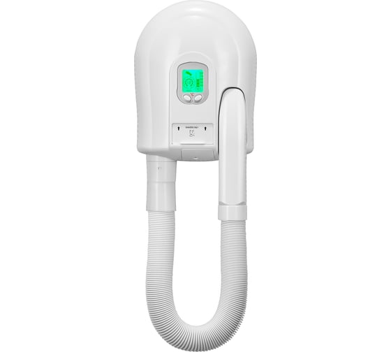 Изображение товара Фен для гостиниц и бассейнов Merida пластиковый, настенный, белый, 1500 Вт EJB501