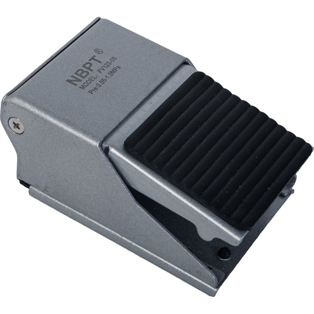 Изображение товара Пневмораспределитель педаль FV320-08 G1/4 трехлинейный 3/2 алюминий