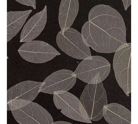 Изображение товара Натуральные обои Cosca Decor Листья Прима Ноче, 5.5x0.91 м СПБ003480