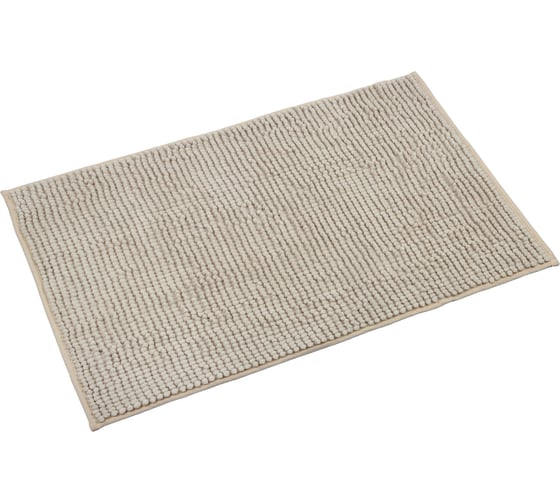 Изображение товара Коврик для ванной Рыжий кот Basic 50x80 см, цвет- бежевый 110062