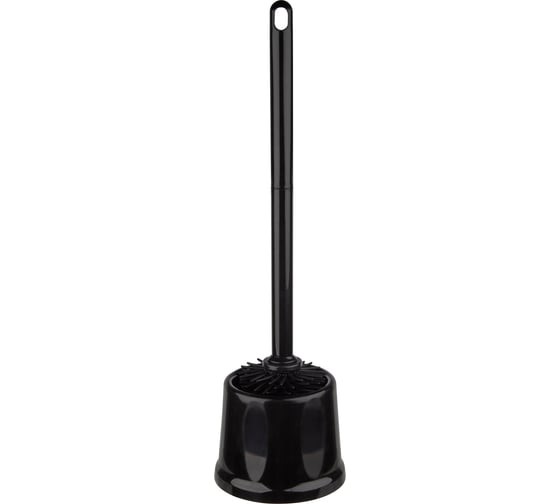 Изображение товара Туалетный набор Рыжий кот SILIX ёршик силиконовый с подставкой 110873