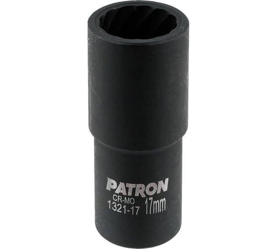 Изображение товара Головка ударная двухсторонняя Patron 1/2, 17мм (6/12гр.) P-1321-17(65896)