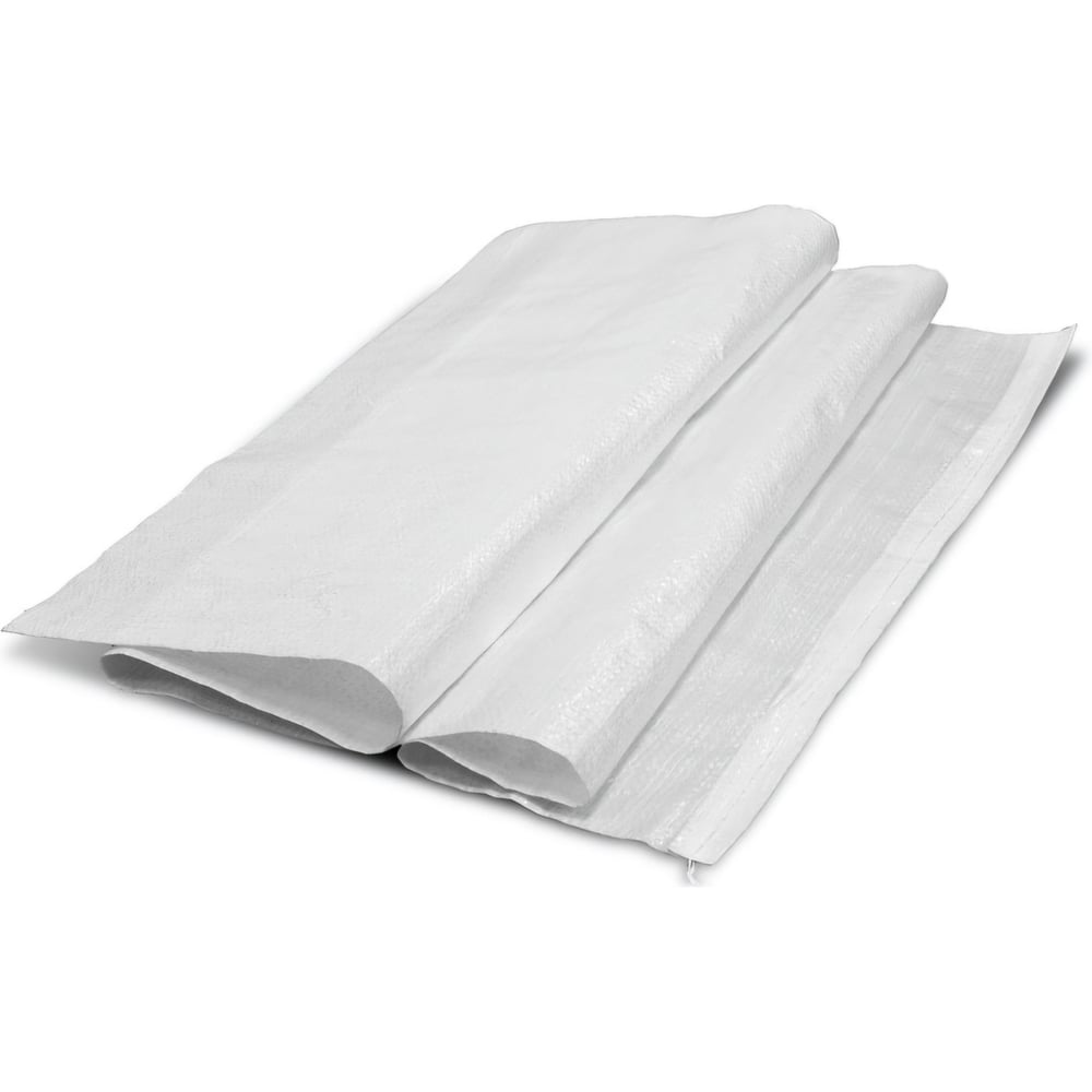 Изображение товара Мешки Monolit плетеные белые 55х95, 1000 шт, прочные и вместительные