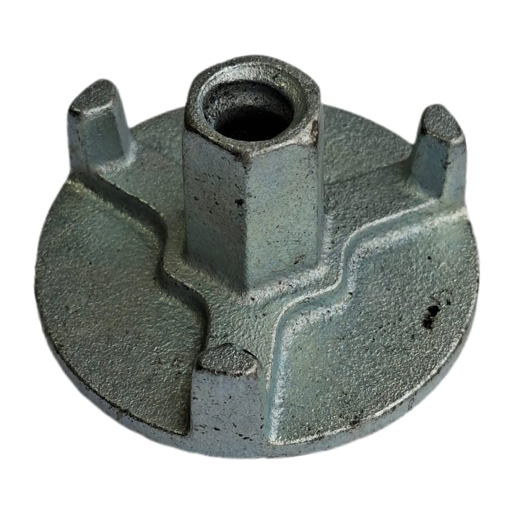 Изображение товара Гайка Monolit 100 мм оцинкованная 50 шт прочный крепеж металл