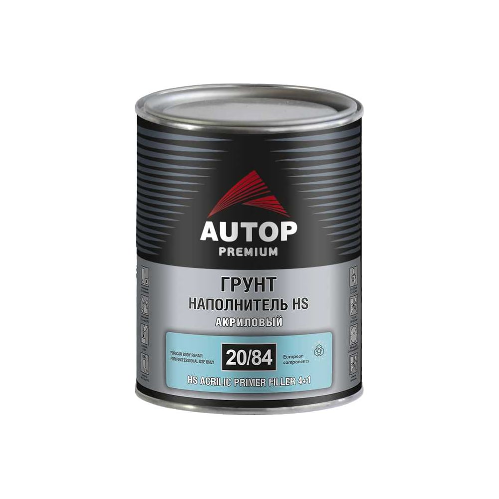 Изображение товара Грунт наполнитель AUTOP Premium 20/84 HS акриловый 1.25л