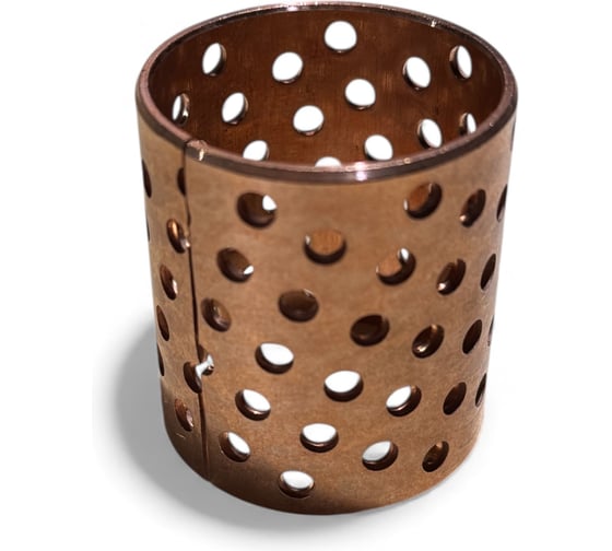 Изображение товара Втулка ВЗК FB0924050 40х44х50 бронзовая с перфорацией (Подшипник скольжения) ТД043324