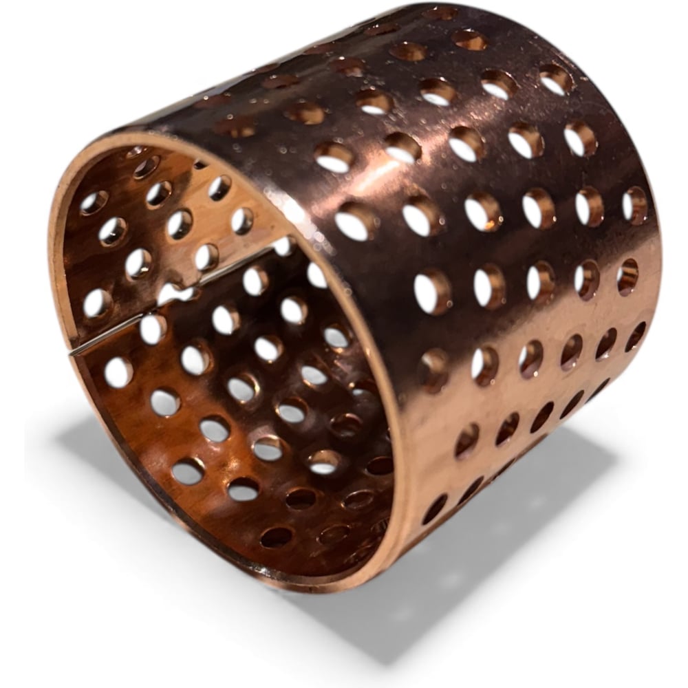 Изображение товара Бронзовая втулка ВЗК FB0925550 55х60х50 перфорация для машин