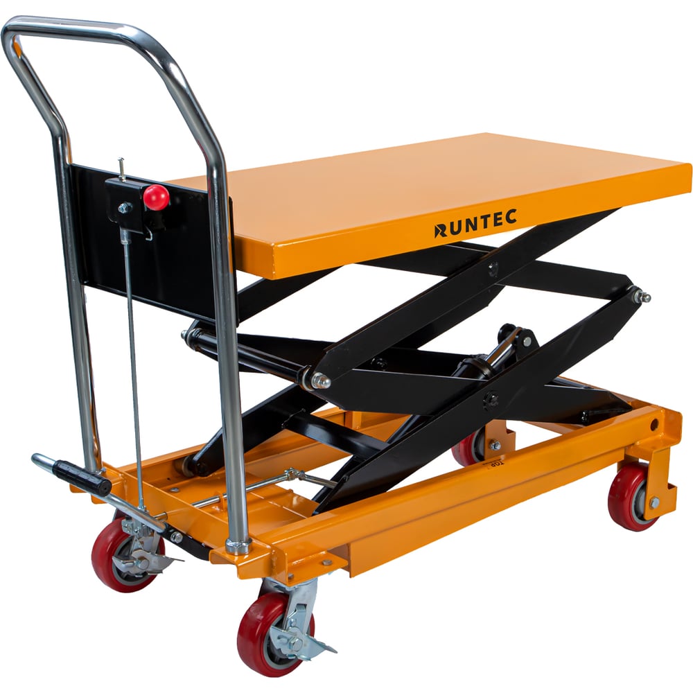 Изображение товара Тележка-стол для агрегатов Runtec RT-TL35 грузоподъемность 350кг профессиональная гидравлическая