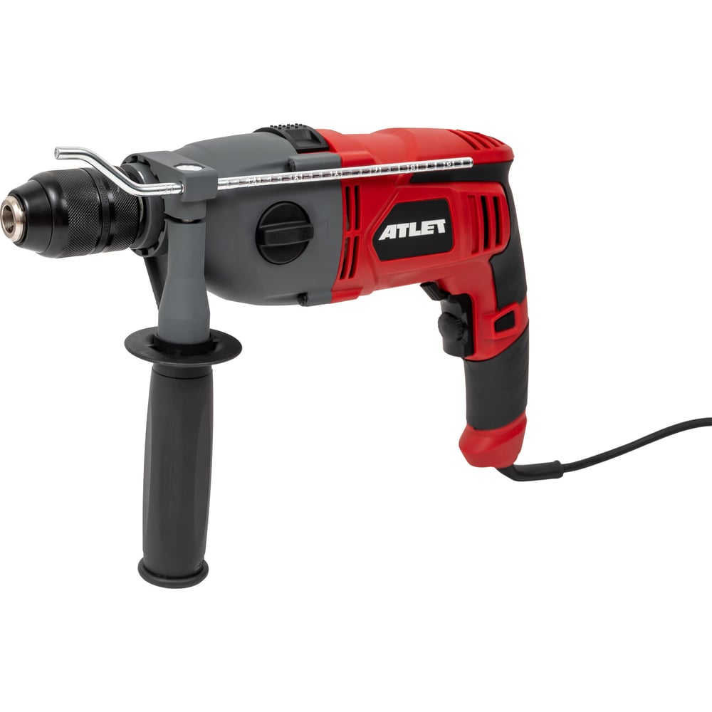 Изображение товара Ударная дрель ATLET PDI1050T профессиональная мощная с реверсом и подсветкой