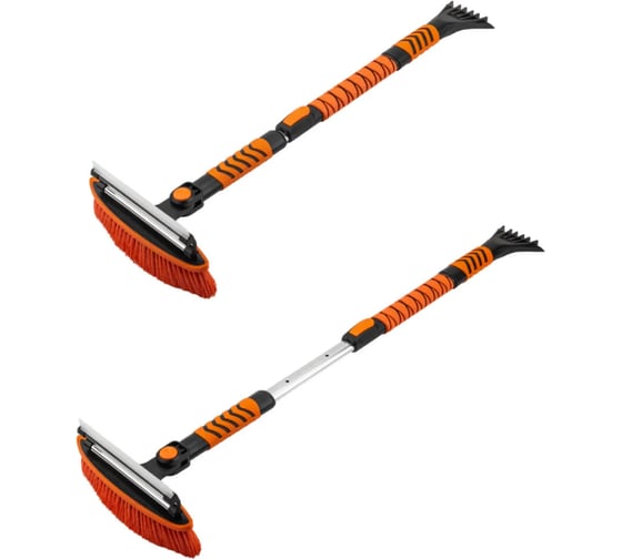 Изображение товара Щетка для снега со скребком Rockforce 3 предмета RF-DS04674(63440)