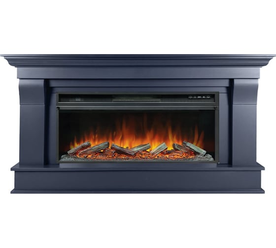Изображение товара Каминокомплект Royal Flame MONACO Vis 42 серый графит разборный портал и Vision 42 LOG LED электрок 64959403