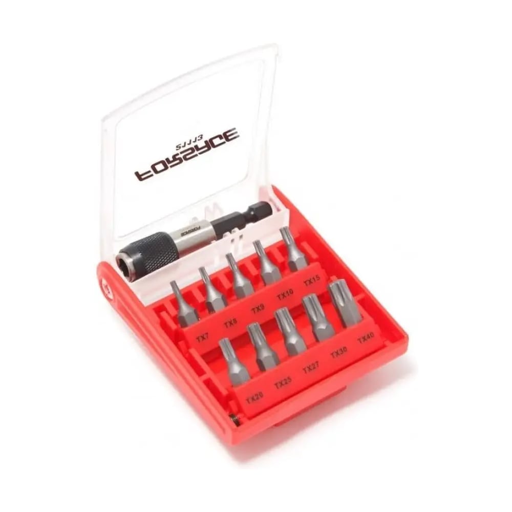 Изображение товара Набор бит-торкс Forsage F-21113 11 предметов S2 дл 25 мм для крепежа