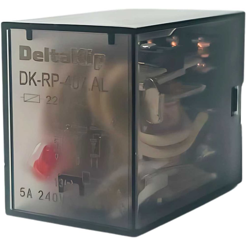 Изображение товара Промежуточное реле серии DK-RP DELTAKIP 4 контакта 220V AC 5A 2 шт