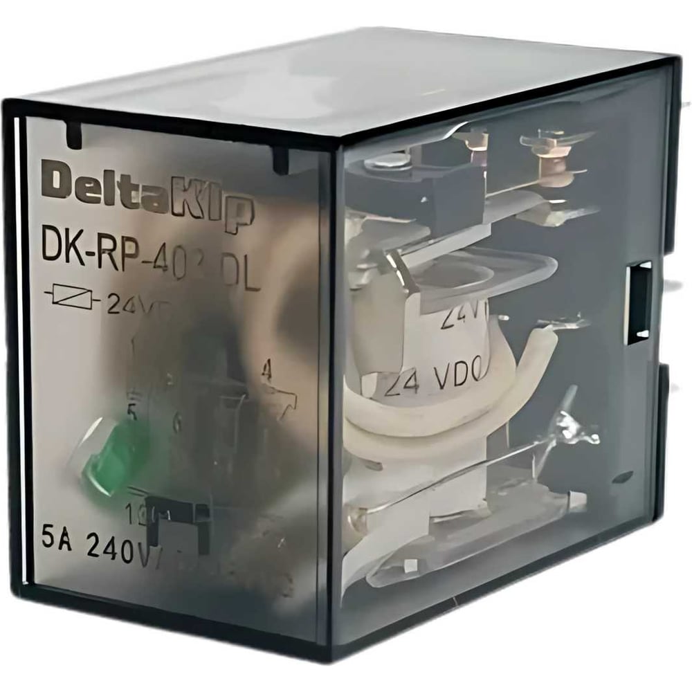 Изображение товара Промежуточные реле серии DK-RP DELTAKIP 4 контакта 24V DC