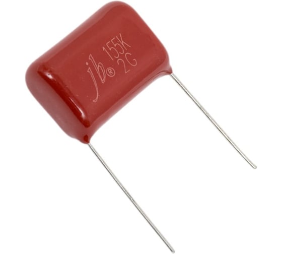 Изображение товара Конденсатор металлоплёночный JB Capacitors К73-17 / CL21, 4шт. 1.5мкФ, 400В, (24.2х10.2х16.7 / P:22.5 мм), (155K 2G), JFB02G155K225000B-147 (4)
