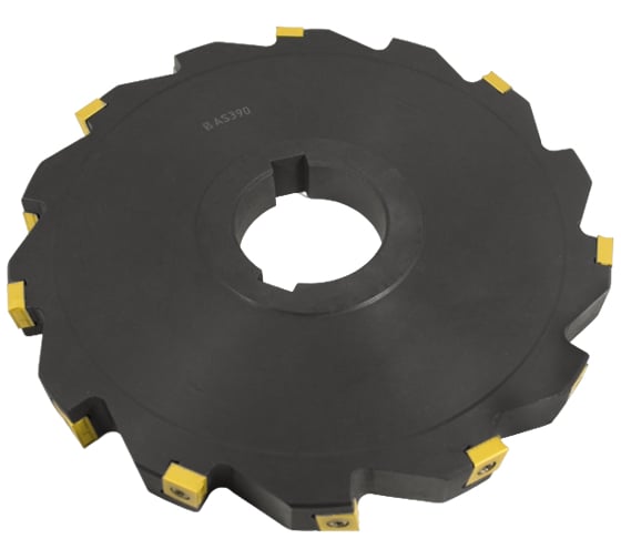 Изображение товара Фреза трехсторонняя 200х25х50 с механическим креплением тангенциально расположенных 4гр пл-н CNHQ 1606 Z=12 (2х6) AS390-200.25.06.D50 NOX Русский Инструмент ri.181.249