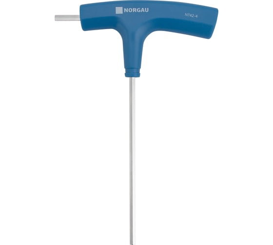 Изображение товара Шестигранный ключ NORGAU Т-образный 4 мм, тип NT42-4 061009040