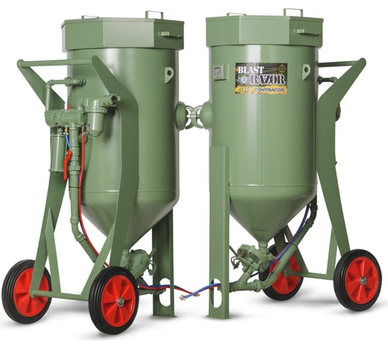 Изображение товара Абразивоструйный аппарат с дистанционным управлением и дозатором FSV CONTRACOR BlastRazor Z-200RC 10400201
