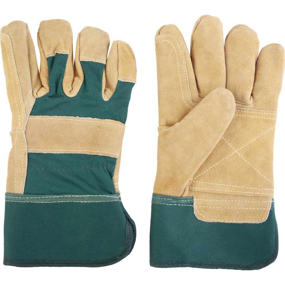 фото Комбинированные кожаные перчатки jeta safety