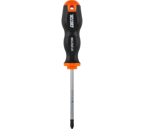 Изображение товара Отвертка CUSTOR крестовая PH2 x 100 мм 81202100