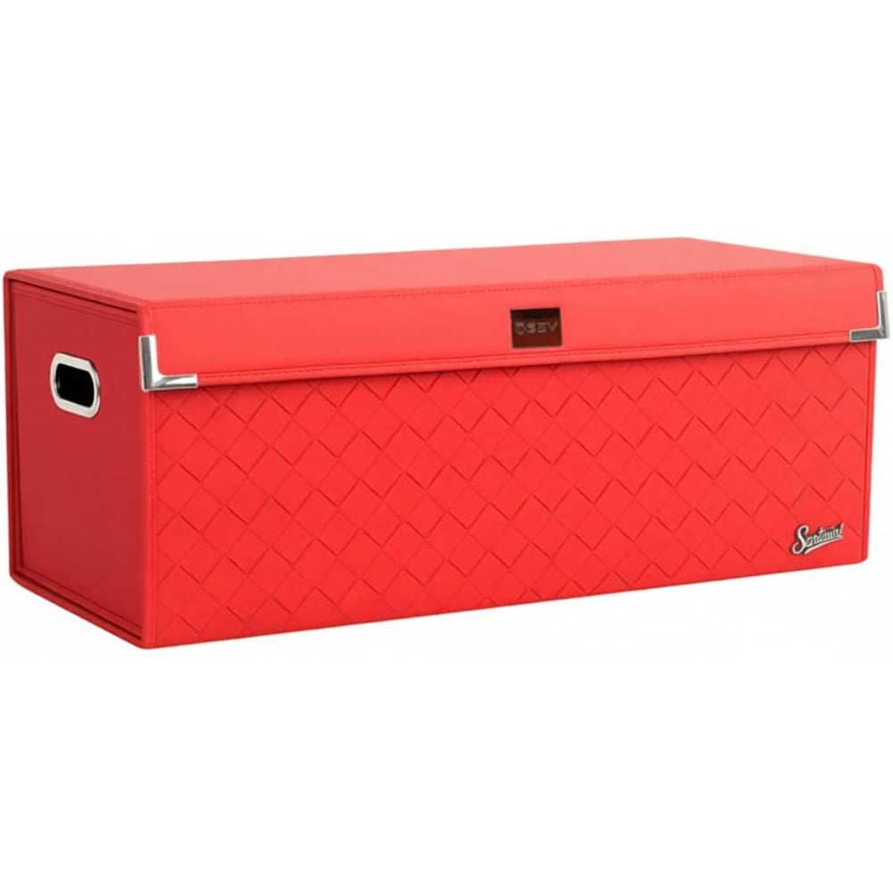 Изображение товара Саквояж органайзер в багажник и для дома PVC Santorini Braid Plus бордовый