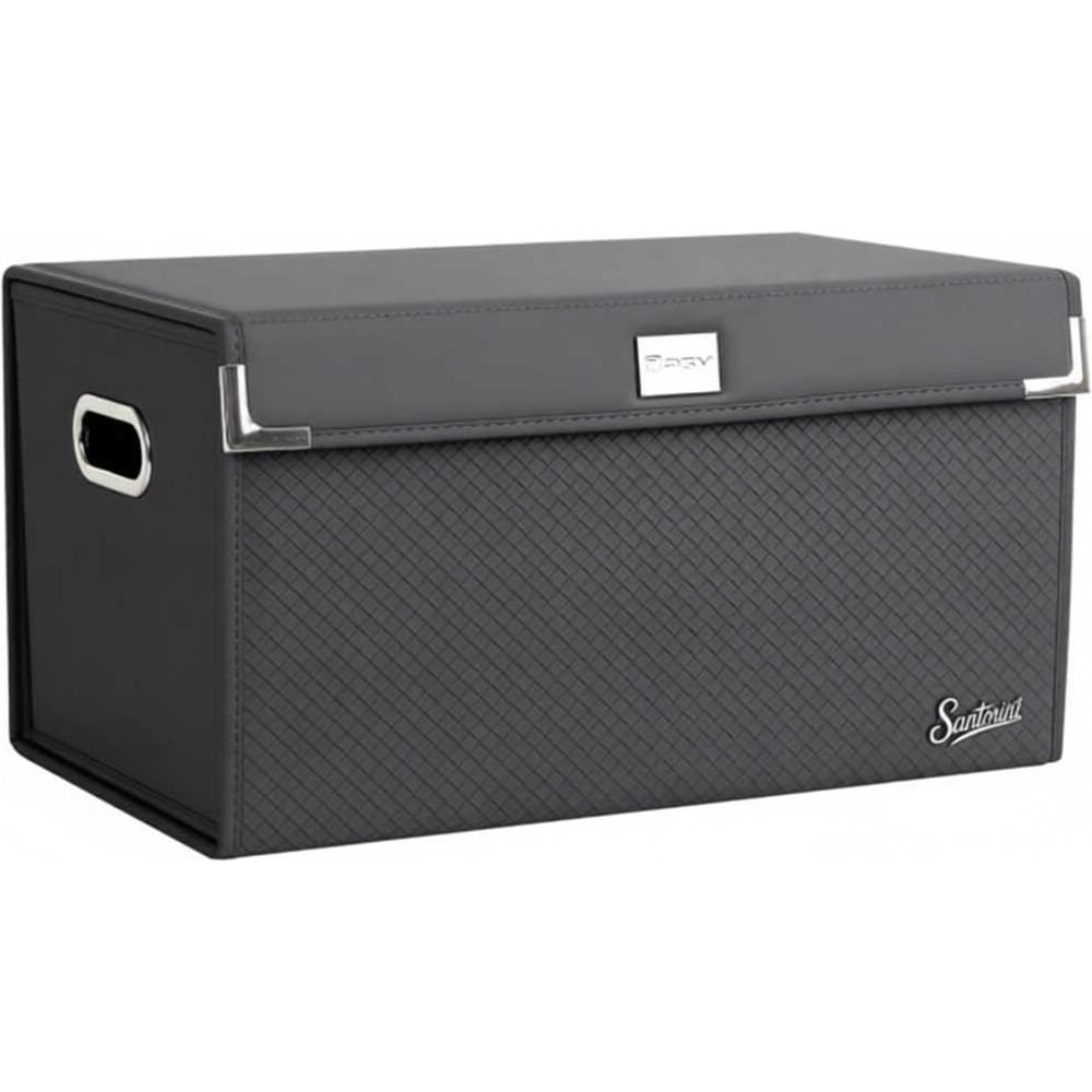 Изображение товара Саквояж органайзер в багажник и домашнего использования PSV Santorini Braid 30х30х55 см Черный