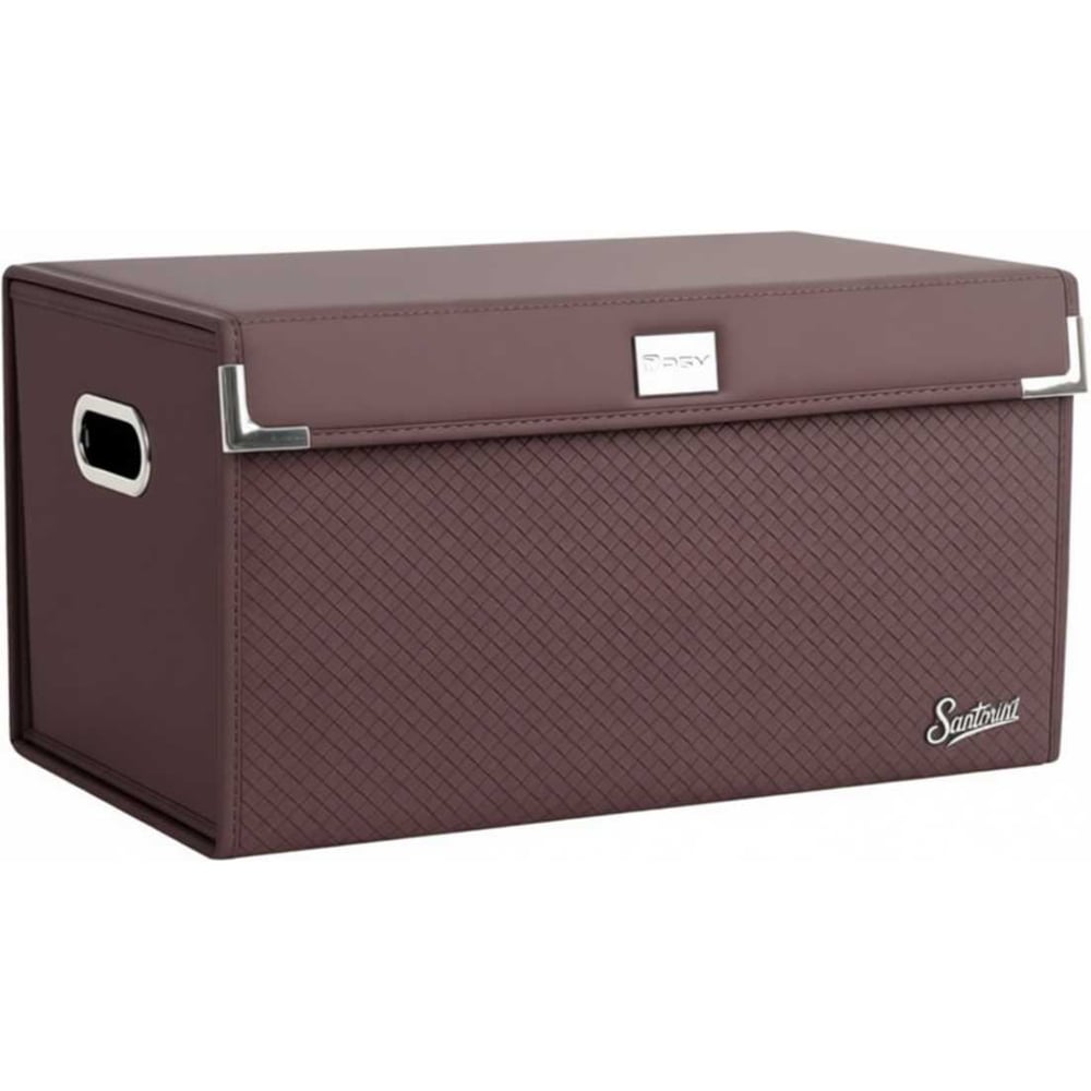 Изображение товара Органайзер в багажник и для домашнего использования PSV Santorini Braid 30х30х55 см коричневый из э