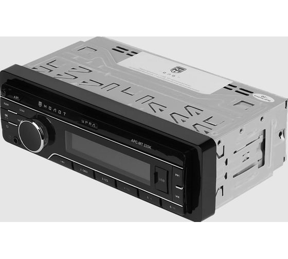 Изображение товара Радиоприемник с USB проигрывателем Ural sound с функцией Bluetooth УРАЛ МОЛОТ АРС-МТ 225К Урал МОЛОТ АРС-МТ 225К