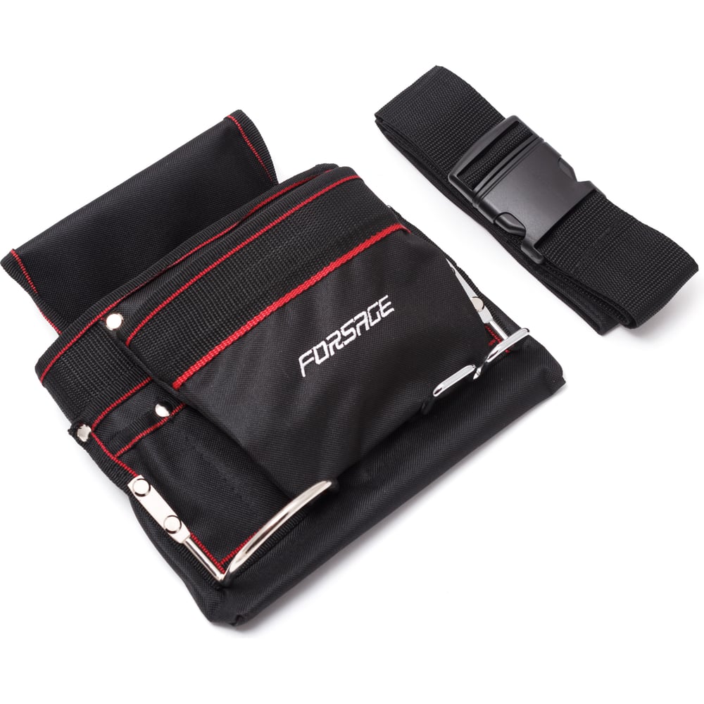 Изображение товара Сумка для инструментов поясная Forsage F-02R062, нейлон, 2 кармана