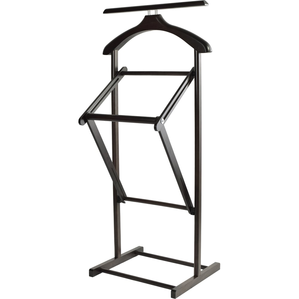 Изображение товара Вешалка костюмная складная Мебелик В 21Н венге для хранения костюмов