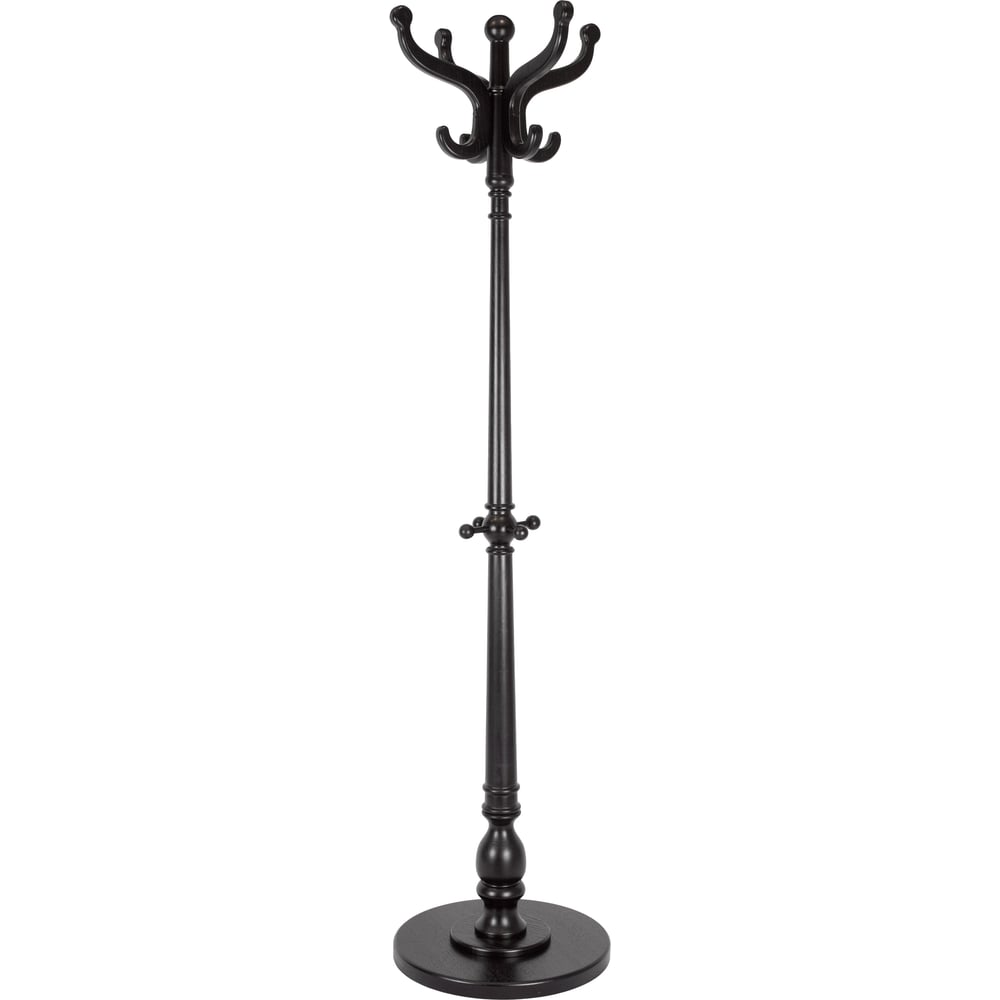 Изображение товара Вешалка напольная Мебелик В 1Н венге 9619 для одежды классическая стойка