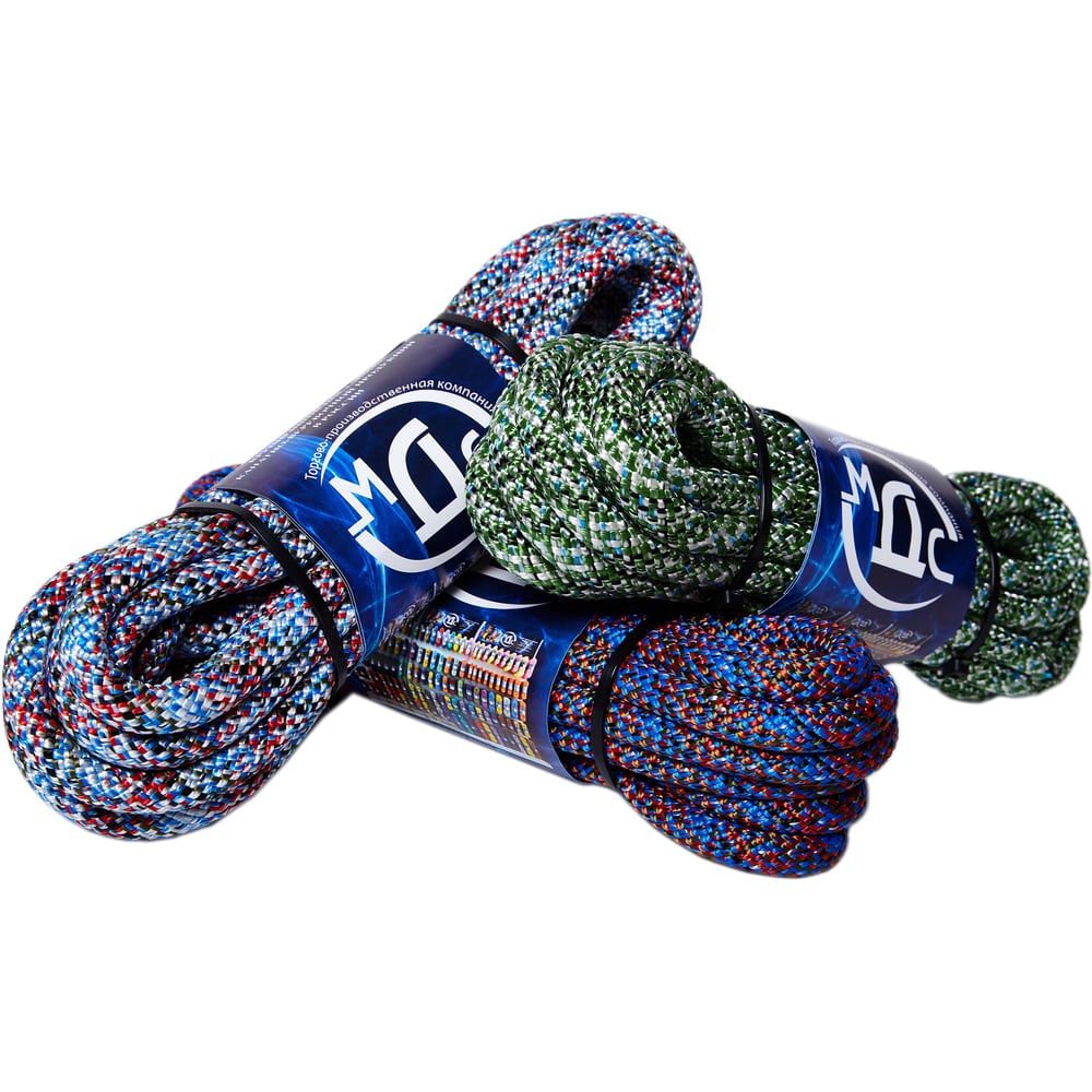 Изображение товара Канат буксировочный МДС МУЛЬТИКОЛОР 10мм 5м