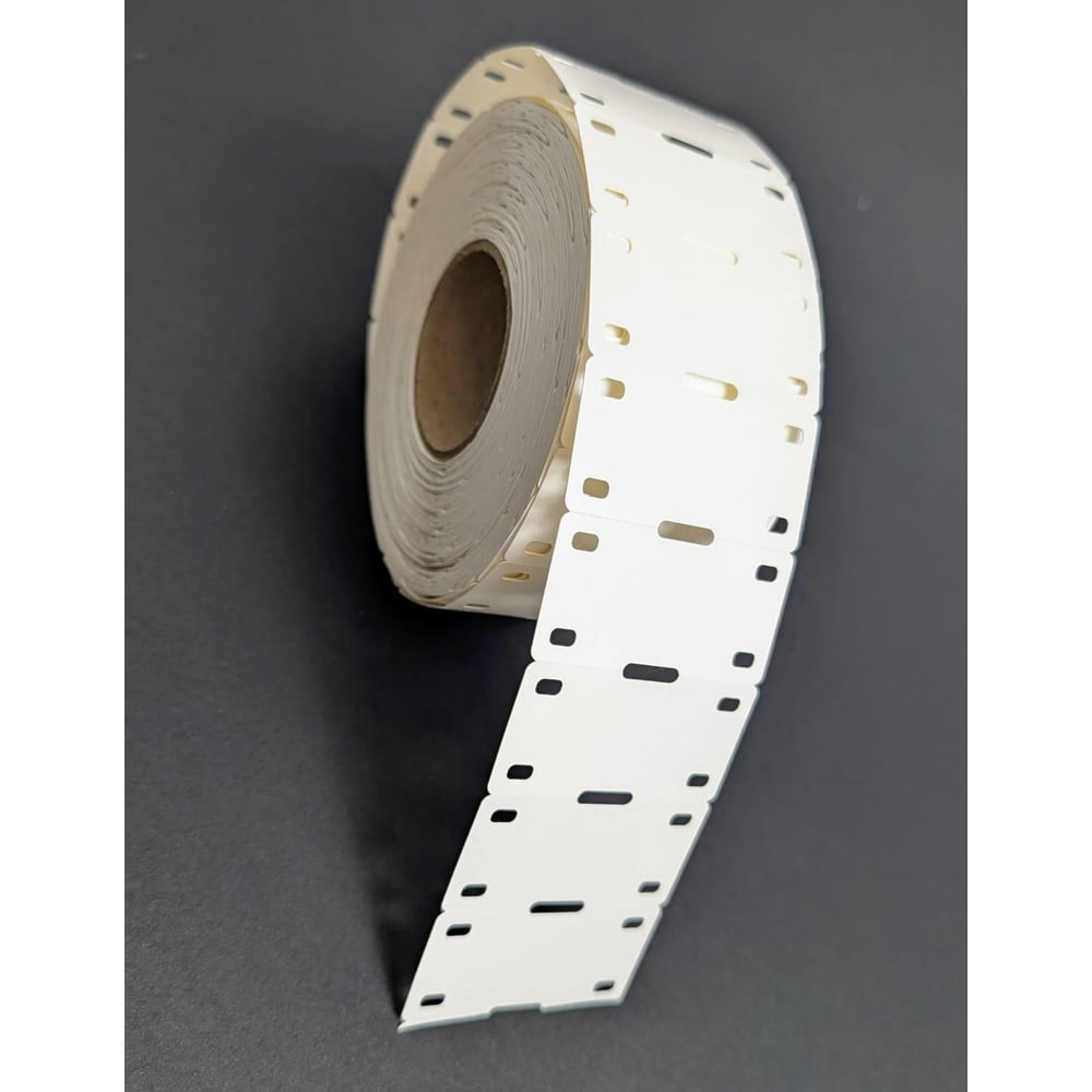 Изображение товара Бирка в рулоне для ТТ печати Формат СТ 50х25мм полиэстер 200мкм 1000 шт