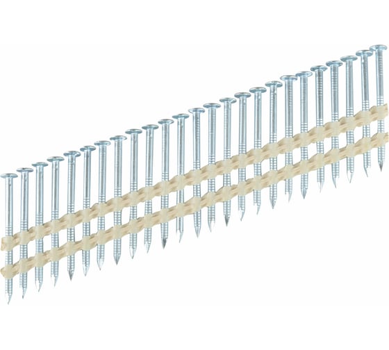Изображение товара Реечные гвозди FIXPISTOLS F-D21 3,76x130, ершеные, оцинкованные, 1500 шт./уп. 1-1-2-1835