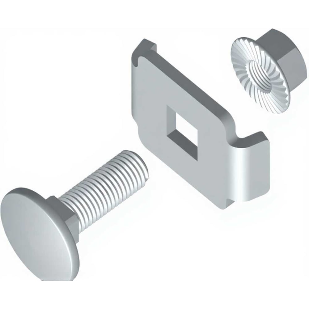 Изображение товара Винтовой соединитель одинарный УМС VSO 15 шт металлический соединитель для монтажа