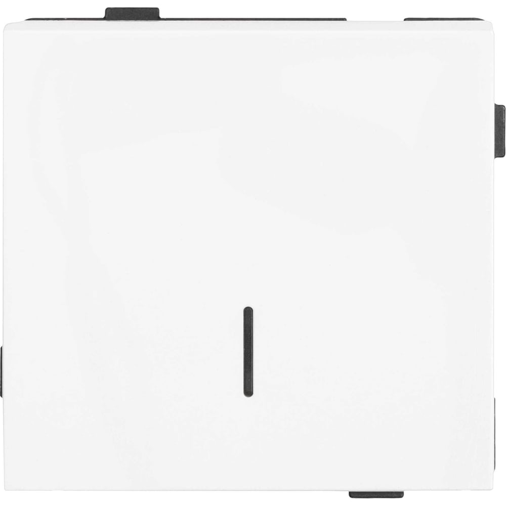 Изображение товара Одноклавишный проходной выключатель ALTECH ENCORE 1TSIW белый