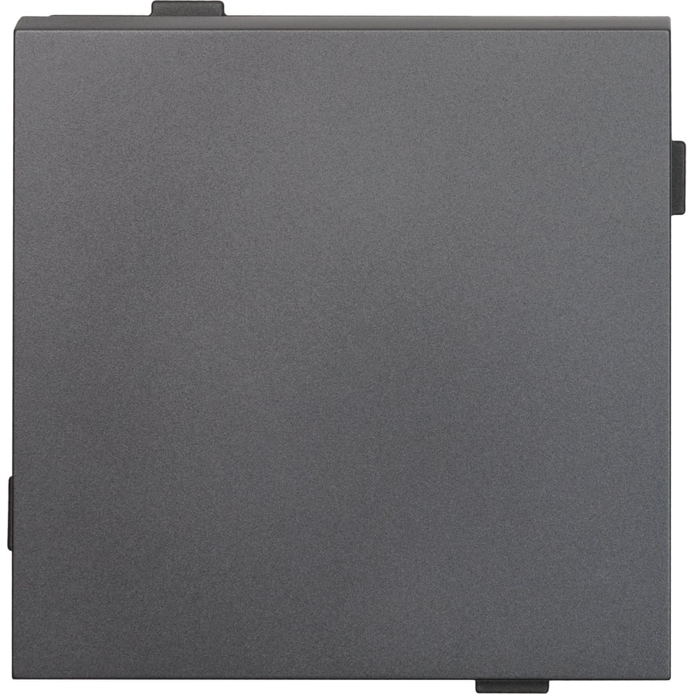 Изображение товара Одноклавишный проходной выключатель ALTECH ENCORE 1TSG скрытого монтажа графит